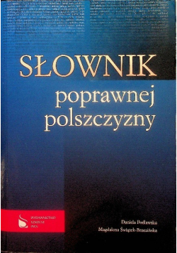 Słownik poprawnej  polszczyzny