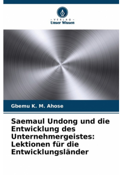 Saemaul Undong und die Entwicklung des Unternehmergeistes