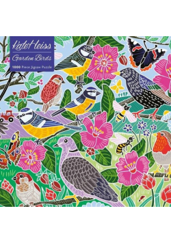 Puzzle 1000 Ptaki w ogrodzie Kate Heiss