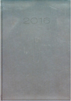 Kalendarz 2016 B5 51T menadżerski granatowy