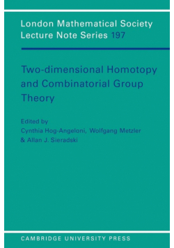 Two-Dimensional Homotopy and Combinatorial Group Theory
