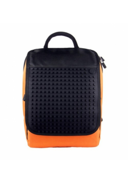 Plecak młodzieżowy Pixelbags pomarańczowy