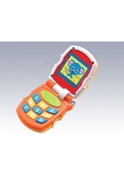 Telefon 8cm z muzyką i światłem