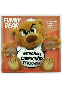 Funny Bear Ostrożnie! Samochód Teściowej