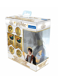 Składane słuchawki Harry Potter 2 w 1 Bluetooth i przewodowe z zabezpieczeniem głośności dla dzieci HPBT010HP