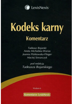 Kodeks karny Komentarz