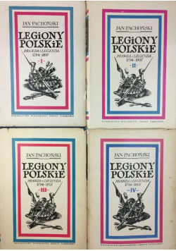 Legiony Polskie Tom I do IV