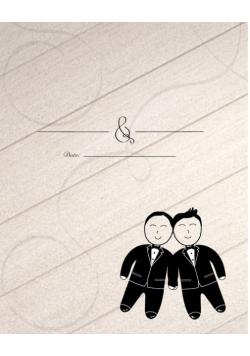 Gay Wedding Guest Book
