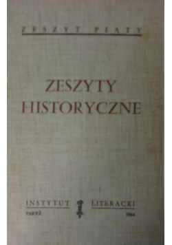 Zeszyty historyczne. Zeszyt 5