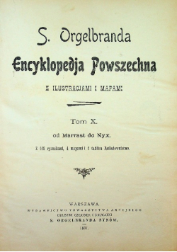 Encyklopedja Powszechna Tom IX 1901 r.