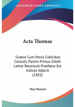 Acta Thomae