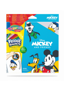Magnes na lodówką mix 6 wzorów Mickey