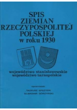 Spis Ziemian Rzeczypospolitej Polskiej w roku 1930