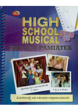 High School Musical Książka pamiątek
