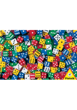 Puzzle Piatnik kości 1000