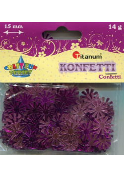 Konfetti Kwiaty 15 mm 14g