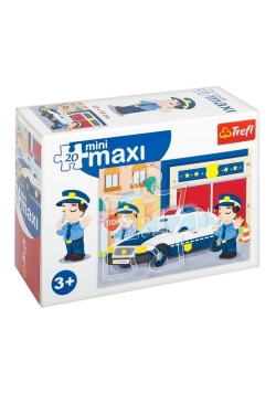 Puzzle 20 miniMaxi - Policja 3 TREFL