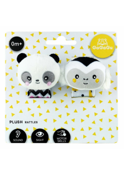 GaGaGu. Grzechotka Panda i Małpka