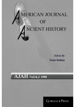 American Journal of Ancient History 14.2