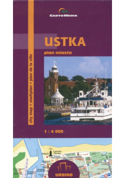 Ustka Plan miasta 1:4 000