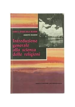 Introduzione generale alla scienza delle religioni