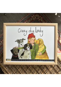 Podstawka pod laptopa LP18 Crazy Dog Lady Psiara