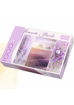 Puzzle Romantic 1000 Lawendowe pola