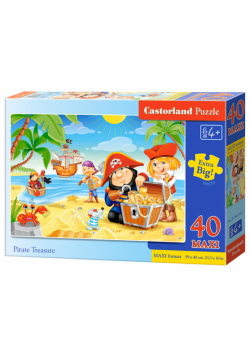 Puzzle Maxi Pirate Treasures 40