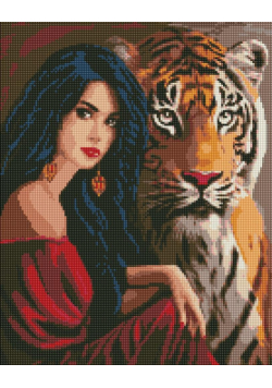 Diamentowa mozaika - Siła piękna 40x50cm