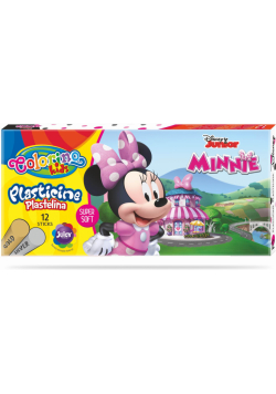 Plastelina Colorino Kids 12 kolorów Minnie