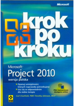 Microsoft Project 2010 krok po kroku