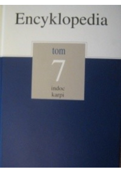 Encyklopedia Tom 7 indoc karpi