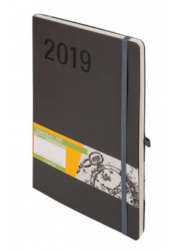 Kalendarz 2019 Impresja B5 Szary TDW ANTRA