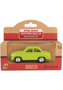 Kolekcja Polska motoryzacja Syrena 104 zielona
