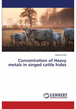 Concentration of Heavy metals in singed cattle hides