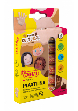 Plastelina cielista 6 kolorów po 15 g