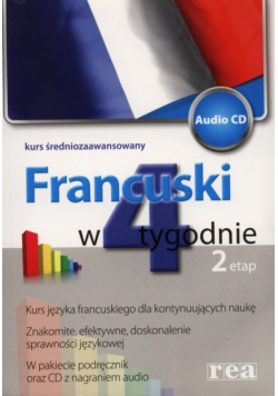 Francuski w 4 tygodnie Etap 2 z płytą CD