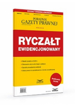 Ryczałt ewidencjonowany