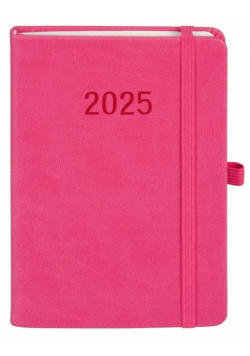 Kalendarz 2025 B6 Memofix TDW różowy