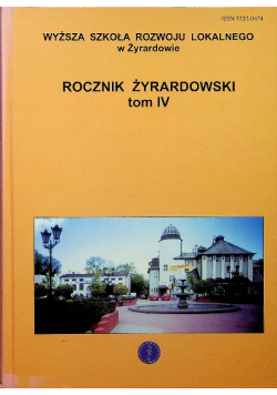 Rocznik żyrardowski Tom IV