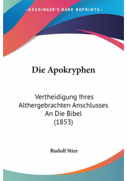 Die Apokryphen