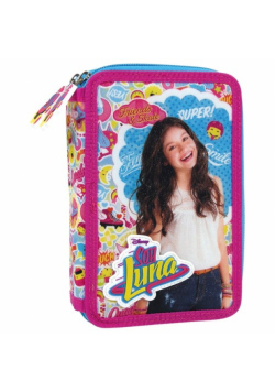 Piórnik z wyposażeniem dwukomorowy Soy Luna 10