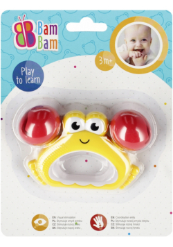 Grzechotka krabik BamBam