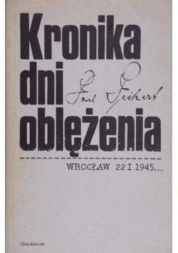 Kronika dni oblężenia