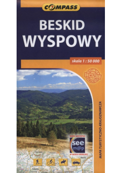 Beskid Wyspowy mapa turystyczna