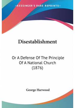 Disestablishment