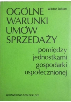 Ogólne warunki umów sprzedaży