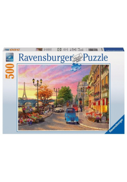 Puzzle Paryż wieczorową porą 500