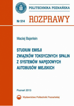 Studium emisji związków toksycznych spalin z systemów napędowych autobusów miejskich