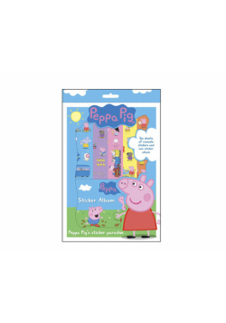 Naklejki z albumem Świnka Peppa